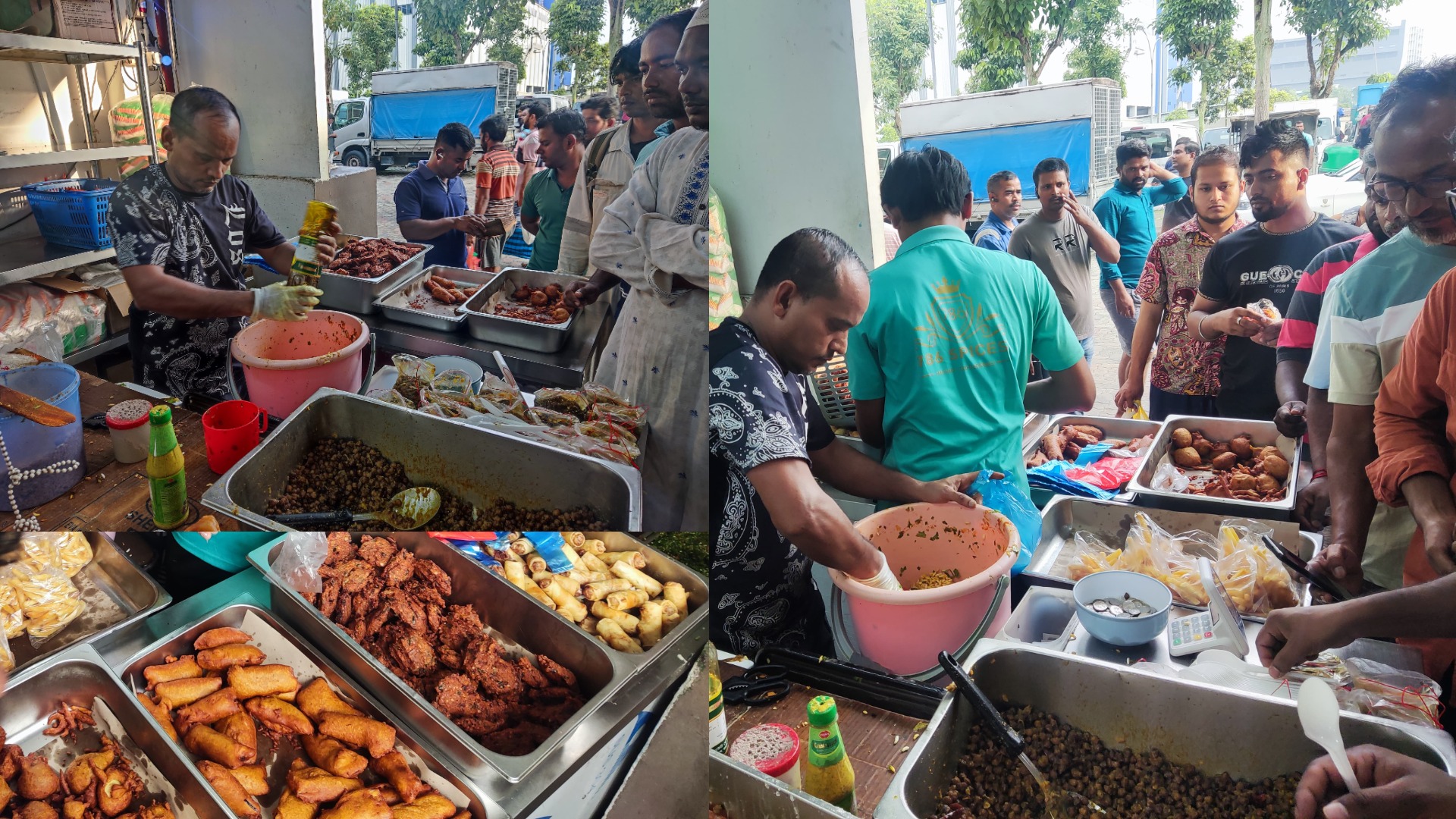 786 Spices Bangladeshi snacks stall Jalan Papan Singapore